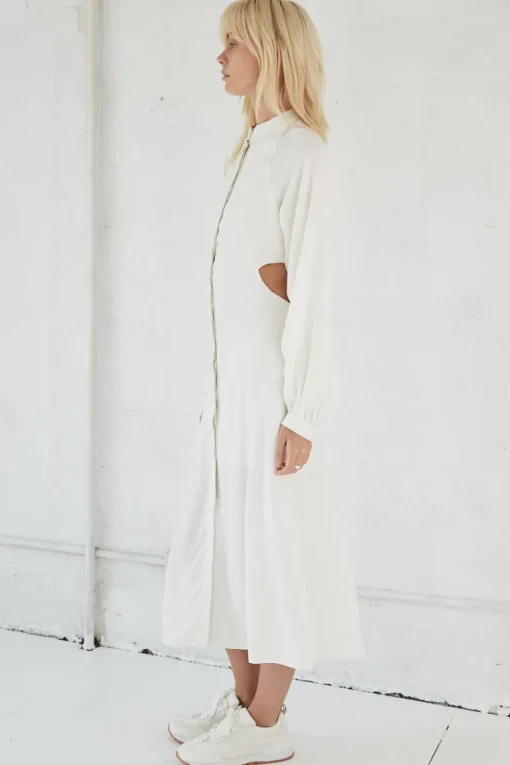 Third Form - Linger On Maxi Dress (Off White) FINAL SALE