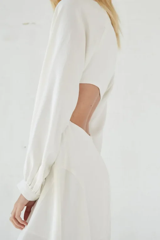 Third Form - Linger On Maxi Dress (Off White) FINAL SALE
