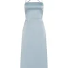Third Form - Long Nights Lace Back Dress (Powder Blue)