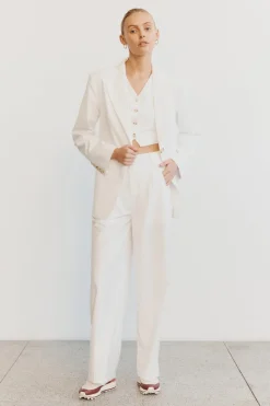 Women Third Form - Power Player Men's Blazer (Cream)