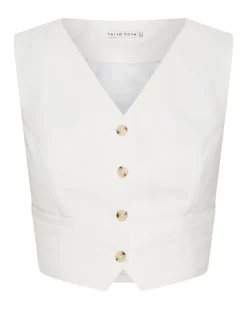 Third Form - Power Player Waistcoat (Cream) FINAL SALE