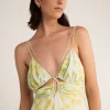 Third Form - Ring Out Slip Dress (Tie Dye Yellow)