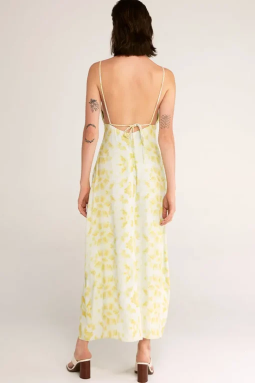 Third Form - Ring Out Slip Dress (Tie Dye Yellow)