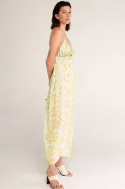 Third Form - Ring Out Slip Dress (Tie Dye Yellow)