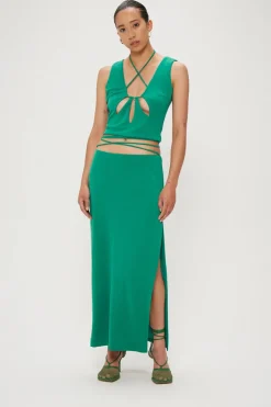 Women Third Form - Rip Tide Wrap Around Skirt (Emerald) FINAL SALE