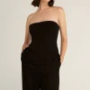 Third Form - Sliding Doors Strapless Top (Black) FINAL SALE