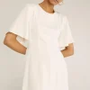 Third Form - Sliding Doors Tee Dress (Off White)
