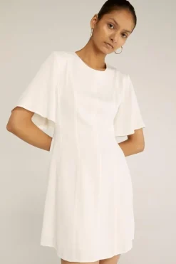 Third Form - Sliding Doors Tee Dress (Off White)