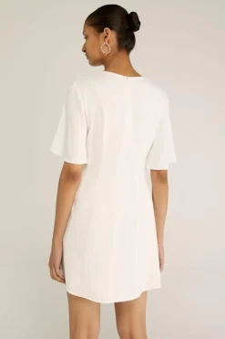 Third Form - Sliding Doors Tee Dress (Off White)