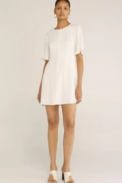 Third Form - Sliding Doors Tee Dress (Off White)