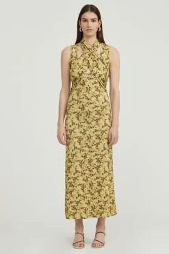 Third Form - WISTERIA WRAP NECK TANK DRESS (WISTERIA)
