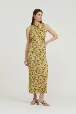 Third Form - WISTERIA WRAP NECK TANK DRESS (WISTERIA)