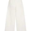 Women Third Form - Wonderer Relaxed Trouser (White)