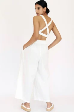 Women Third Form - Wonderer Relaxed Trouser (White)