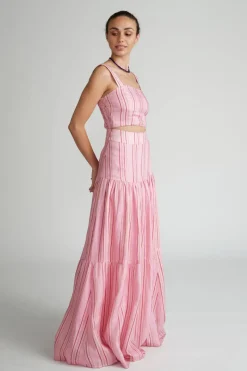 Women Versify - Gigi Stripe Maxi Skirt