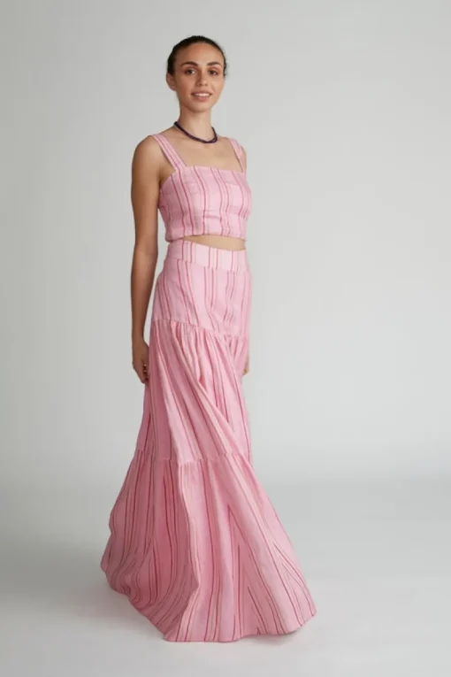 Women Versify - Gigi Stripe Maxi Skirt