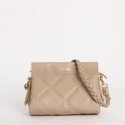 Women Vestirsi VERSTIRSI - ELLA BEIGE QUILTED CROSSBODY BAG