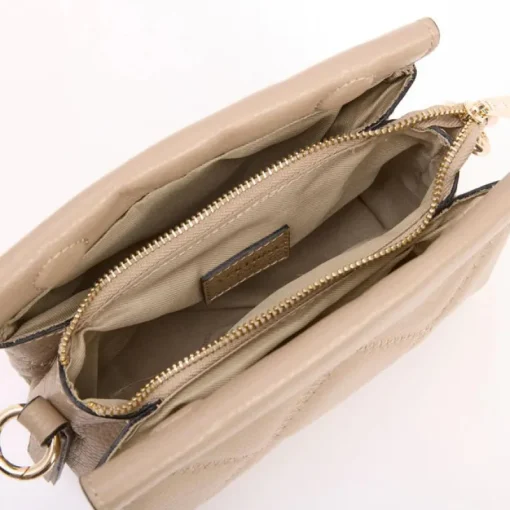 Women Vestirsi VERSTIRSI - ELLA BEIGE QUILTED CROSSBODY BAG