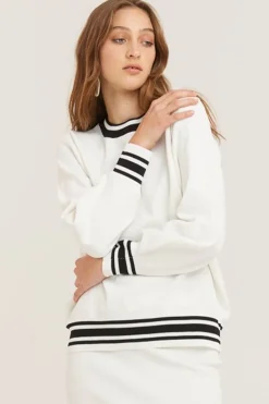 Vestire : Sure Thing Sweater (White)
