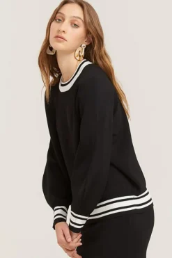 Vestire : Sure Thing Sweater (Black)