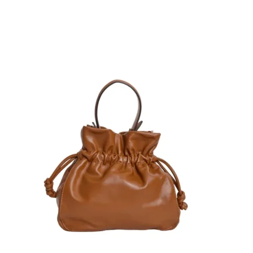 Women Vestirsi - Lucia Top Handle Pouch (Tan)