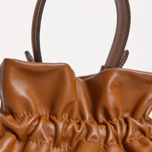 Women Vestirsi - Lucia Top Handle Pouch (Tan)