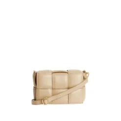 Women Vestirsi - MARGOT LEATHER WOVEN BAG (BEIGE)