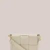 Women Vestirsi - MARGOT MINI WOVEN LEATHER BAG (IVORY)