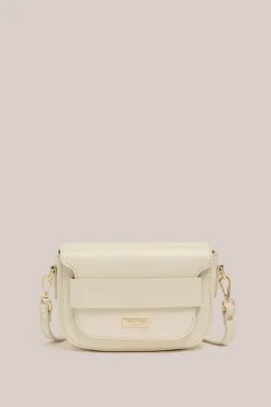 Women Vestirsi - ZOE CROSSBODY SADDLE BAG (IVORY)