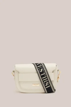 Women Vestirsi - ZOE CROSSBODY SADDLE BAG (IVORY)