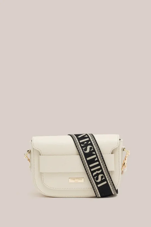 Women Vestirsi - ZOE CROSSBODY SADDLE BAG (IVORY)